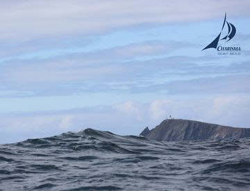 Gewaltige Atlantikdünung Sumburgh Head