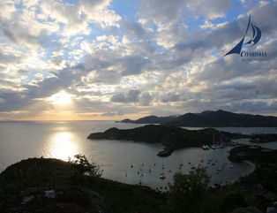 Sundowner auf Sherly's Hights ...