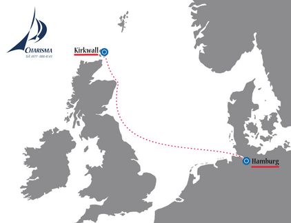 700 sm | Elbe, Nordsee, Pentland Firth
