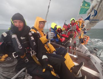 Crew sicher im Cockpit