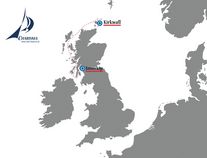 Route von Inverkip nach Kirkwall