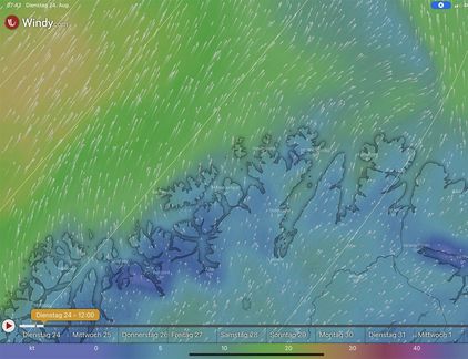 Wetterkarte 24.08.2021