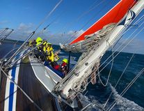 Kontrolliertes Handling der Yacht