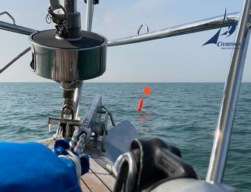 Hamburger Manöver Zielfahrt Markierungsboje