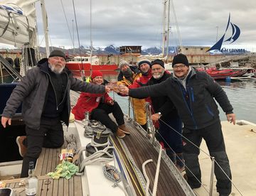 Ankunft in der nördlichsten Siedlung der Welt Ankunft Ny Alesund