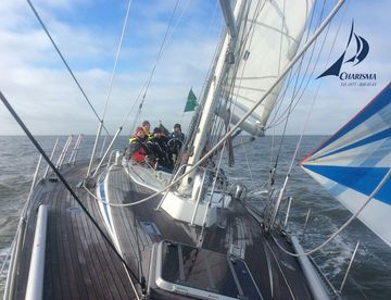 Spinnaker Segeln im Wattenmeer
