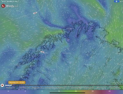 Wetterlage 23.08.2021