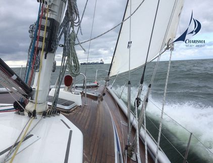 Schiffsverkehr in Deutschen Bucht