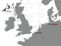 Route Bremerhaven nach Oostende