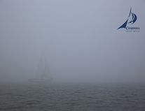 Nebel in der Elbmündung Nebel in der Elbmündung