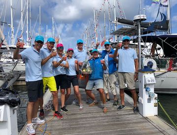 Happy landing St. Lucia