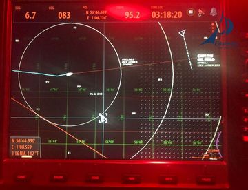 AIS Signale auf dem Kartenplotter AIS Signale auf dem Kartenplotter