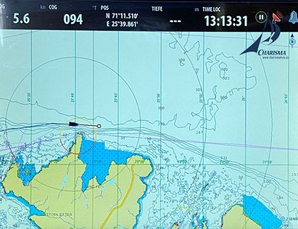 nord-östlichsten Punkt unserer Reise