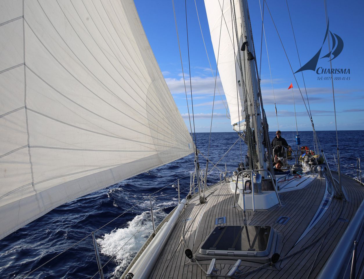 Segeln richtung Lanzarote
