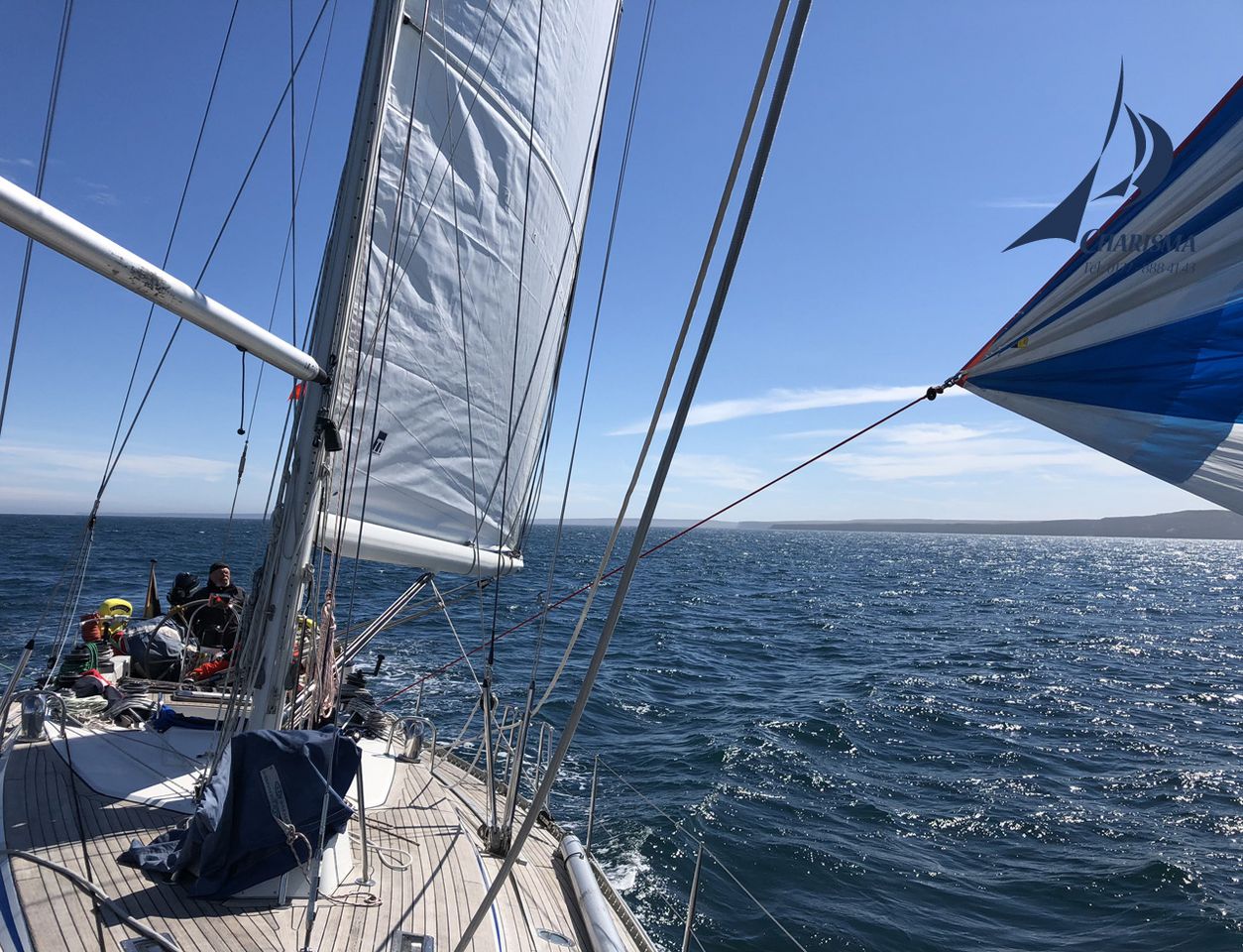 Segeln unter Spinnaker