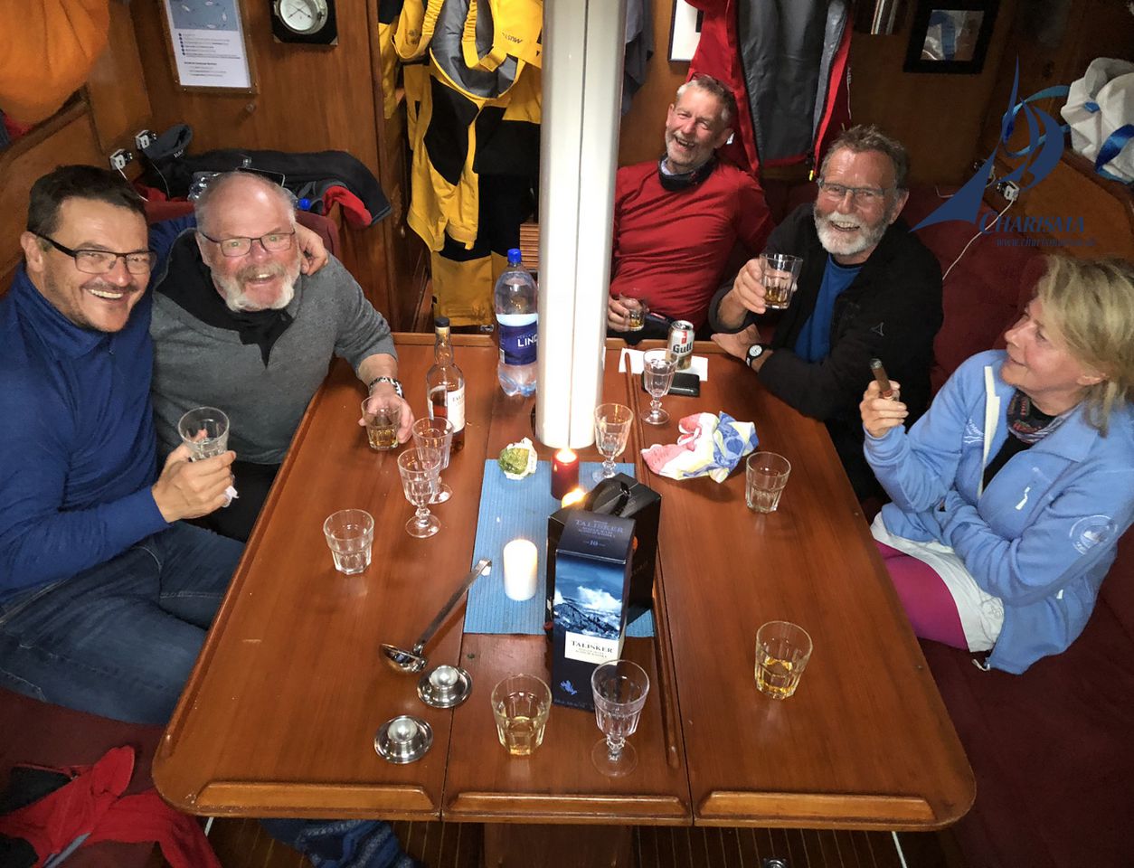 Jan Mayen Feier im Salon