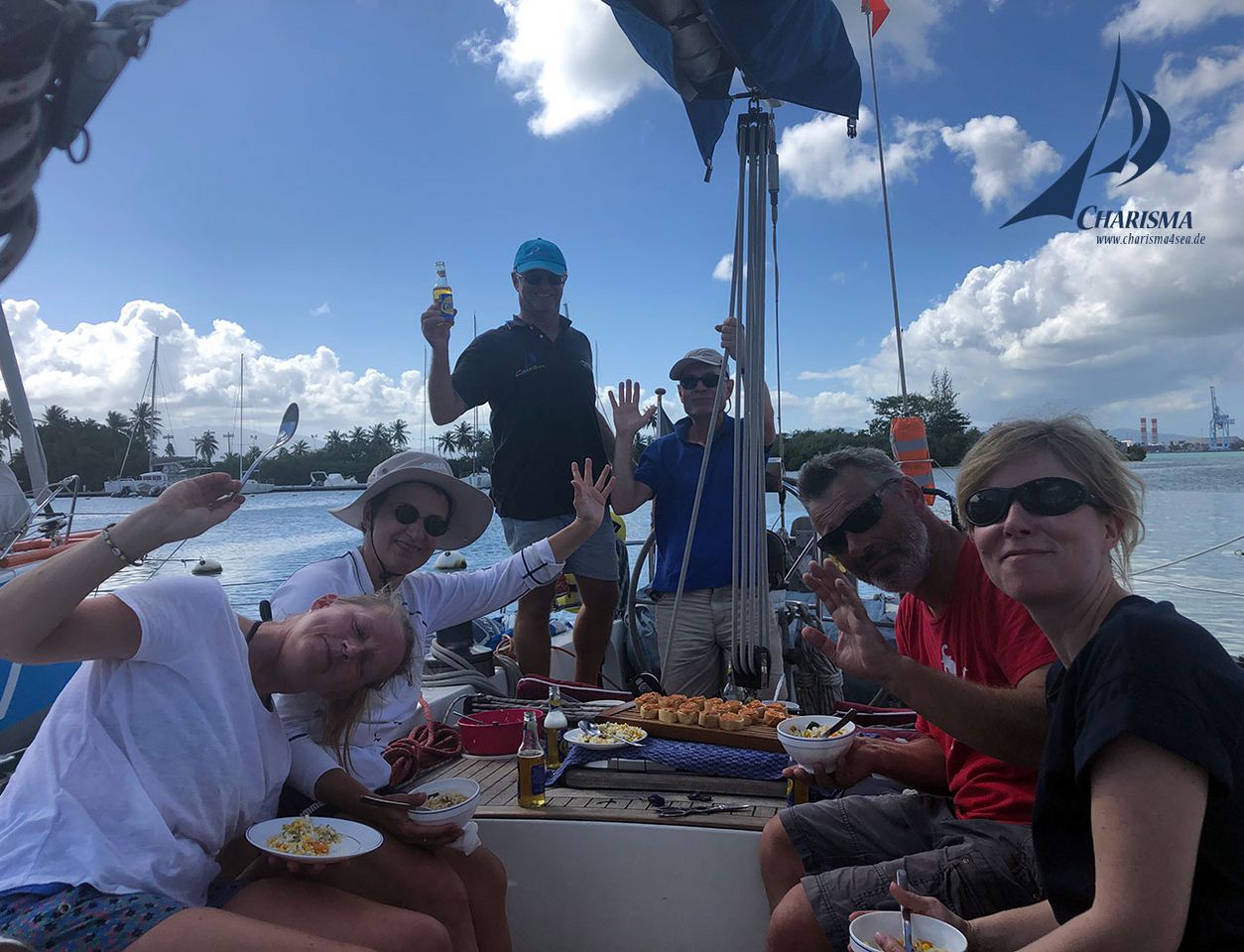 Törnabschluss in Guadeloupe