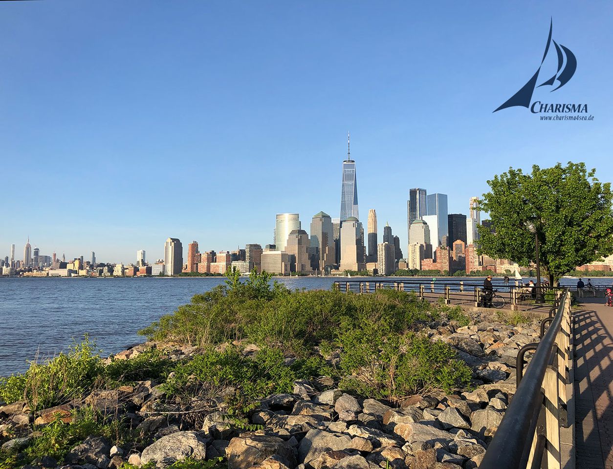Blick auf Manhattan
