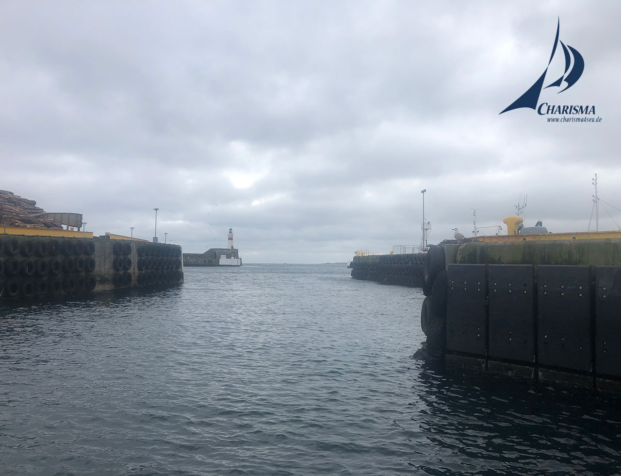 Hafenausfahrt Fraserburgh