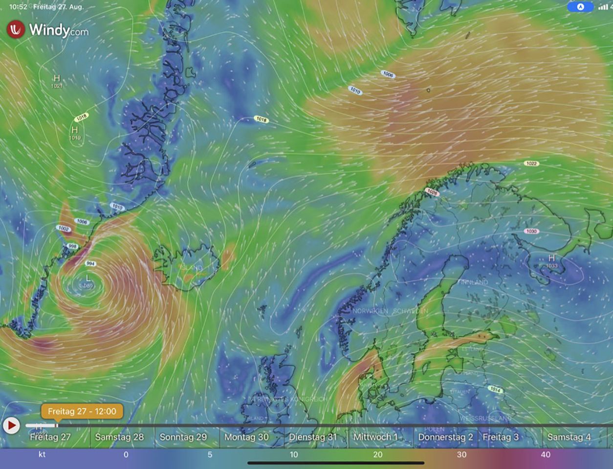 Seewetter 27.08.2021