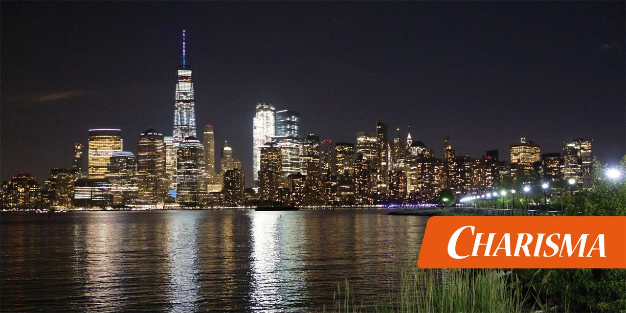 Skyline Manhattan bei Nacht